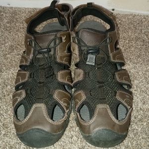 Eddie Bauer Brown Sandals Size 12
